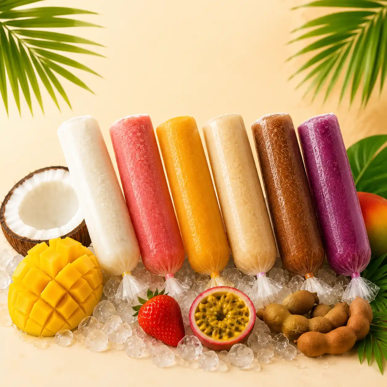 Helados de fundita dominicanos